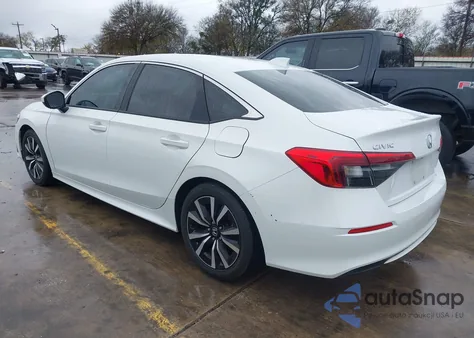 2022 Honda Civic Ex из США, поврежденный, VIN 2HGFE1F76NH323995